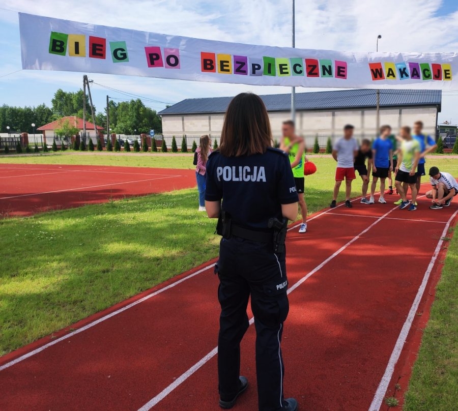Wysokie Mazowieckie. Bieg po bezpieczne wakacje [foto]